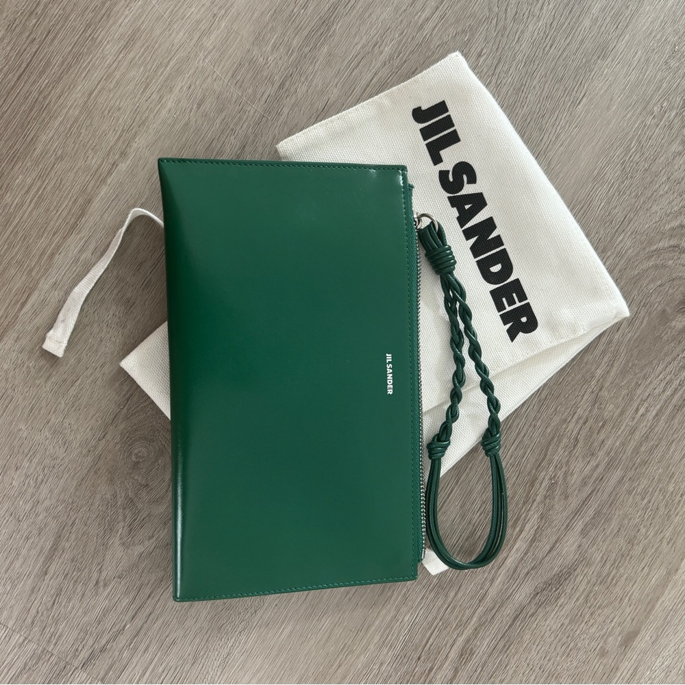 Jil sander clutch wallet - like new!